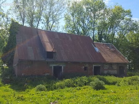 vends bâtiment 118m² à transformer habitation terrain 1259m² saint-vigor-d’ymonville
