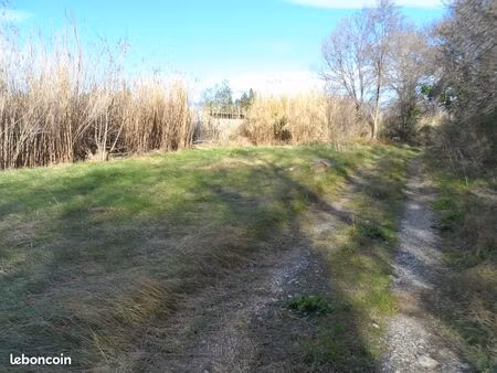 perpignan sud: terrain de loisirs 60/mois