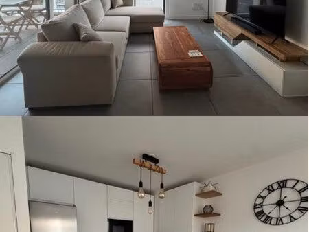 t2 meublé récent centre annecy – balcon  garage  proche genève