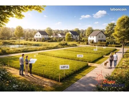 terrain 697 m² fresne les reims