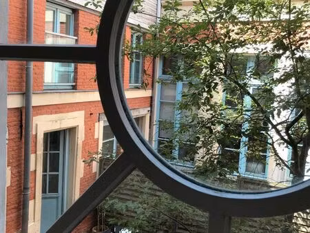 superbe duplex avec terrasse dans un immeuble classé du 18ème siècle
