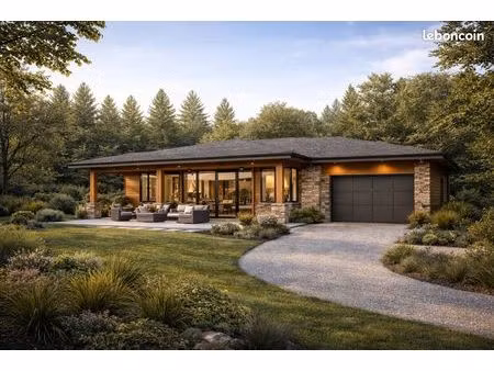 beau terrain à bâtir bannost