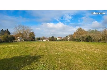 terrain 1 298 m² villennes sur seine