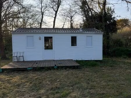 terrain privé avec mobile-home