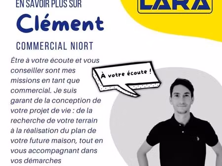 terrain 500 m² granzay gript