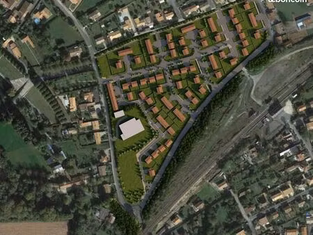 terrain 451 m² mauze sur le mignon
