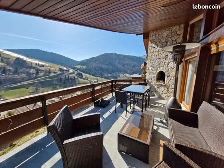 superbe duplex 4 pièces en bordure de piste – la combe des juments