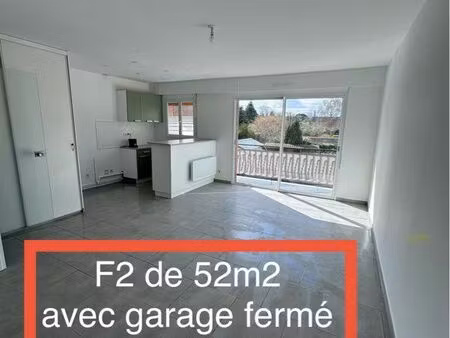 appartement f2 avec garage 52m2