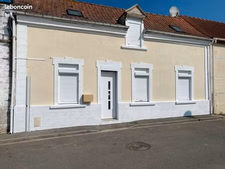 ? maison à louer – 3 chambres – 90 m² – saint-ouen (80610)