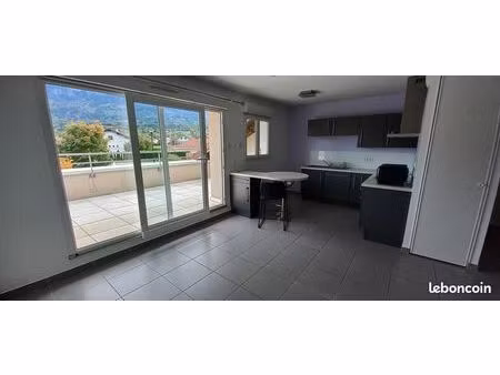 amancy - location appartement t3 duplex non meublé