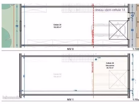 local commercial 137 m²