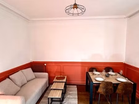 apparemment t2 43m2 meublé