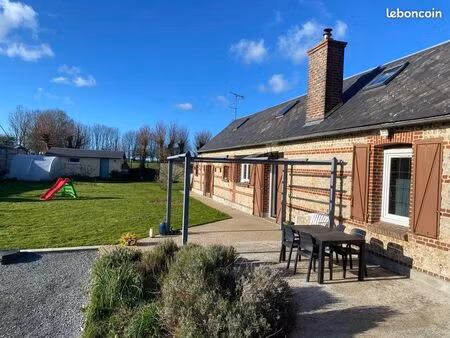 maison brique silex 5 pièces