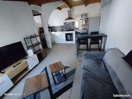 loue t2 climatise bedarrides charges comprises