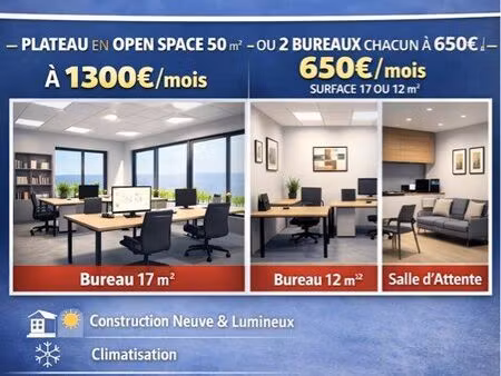 location bureaux centre ville