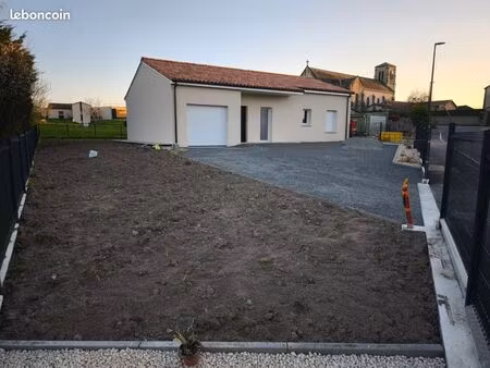 ? maison neuve meublée – 93 m²