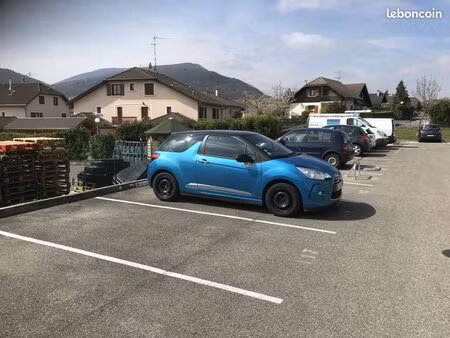 place de parking sécurisée – vétraz-monthoux limite annemasse