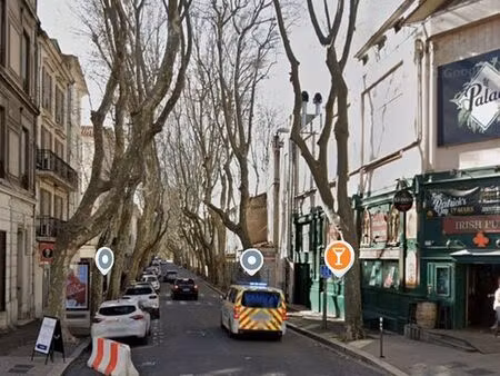 avignon intra-muros  local loué 7 32 % de rentabilité brute