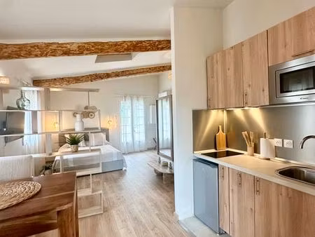 à vendre – studio meublé 34 m² – l’isle-sur-la-sorgue (saint-antoine)