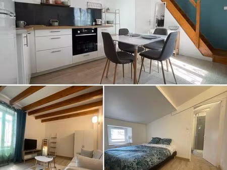 t2 triplex centre ville mauzé sur le mignon