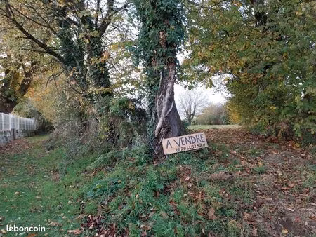 a vendre terrain constructible non viabilisé