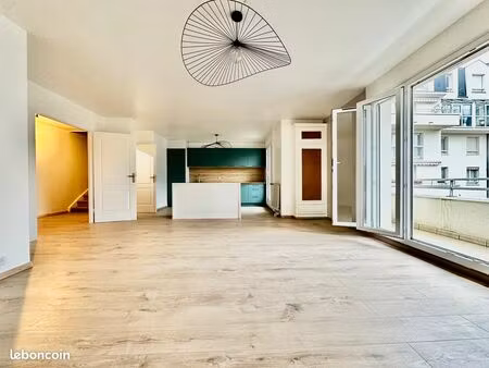 duplex familial avec balcon  box et parking – poissy