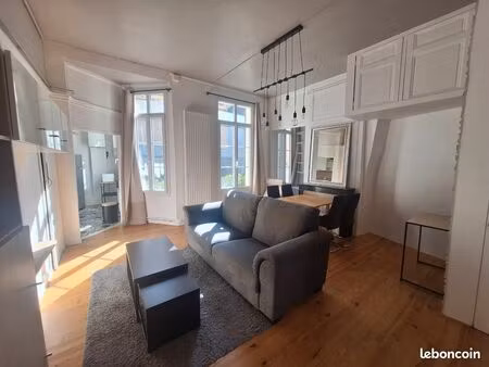 t3 meublé 60 m2 centre de rouen rive droite ■situé en plein cœur de rouen secteur