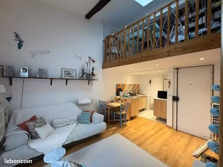 à louer – appartement duplex 2 pièces – 39 43 m² – centre-ville