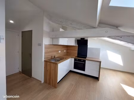 superbe t2  hyper centre  entièrement rénové