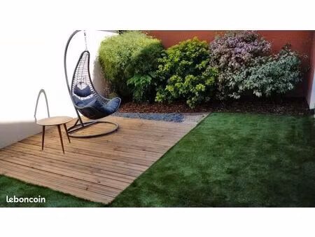 saint-denis-lès-bourg – duplex avec jardin privatif  à deux pas de bourg et de la gare