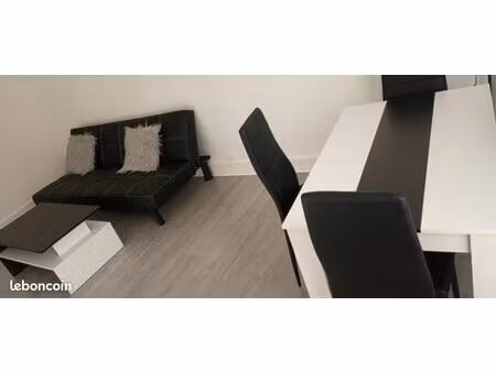 à louer – superbe t2 meublé lumineux en centre-ville de limay