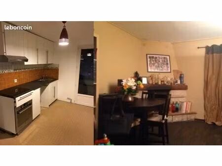 loue pavillon  2 pieces  jardin chaufface central  centre ville