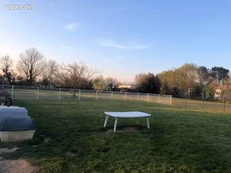 terrain 500 m2 clôturé constructible à 7 kms de la tranche sur mer