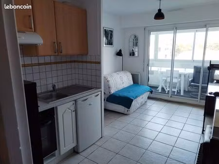 appartement t2 24 94m² + 7m² loggia