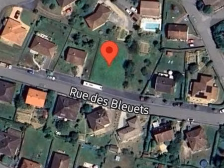 terrain à vendre 603 m2 constructible