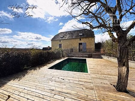 charmante maison de village avec piscine à borrèze