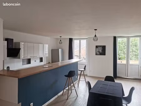 grand t4 90 m2 - aixe sur vienne centre