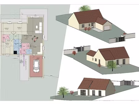 vente terrain 812 m² à lailly (89190)  32 000 €