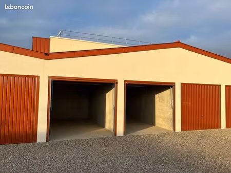 garage box aérien fermé