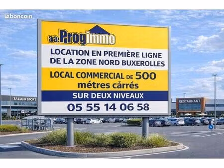 local commercial 350 m²