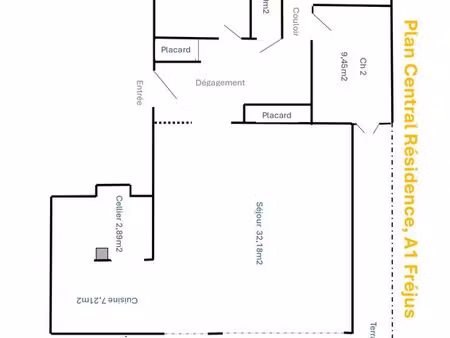 appartement 3 chambres