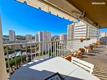 vente très bel appartement spacieux (116m² - 5 pièces) dans un immeuble sécurisé de bon st