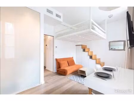 studio meublé 17m2 - plein centre ville- 02100 saint-quentin