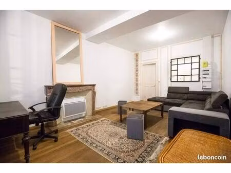 appartement meublé rénové centre-ville – rue piétonne – 510