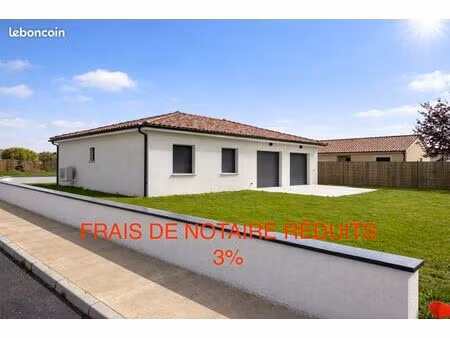 maison neuve de plain-pied – 108 m² – terrain 531 m² – montbeton