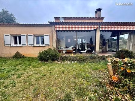 à vendre villa 130m2 + véranda de 24m2 - garage - valensole