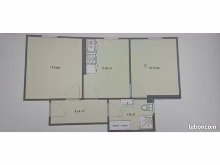 appartement 3 piéces