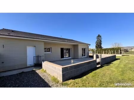 maison ossature bois de plain-pied de 2020  état neuf