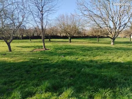 terrain constructible non viabilisé à gron 1981m2