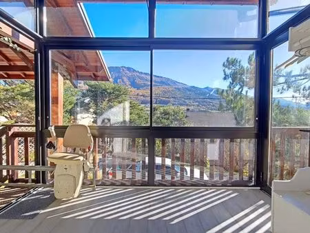 location chalet meublé - saint jean montclar